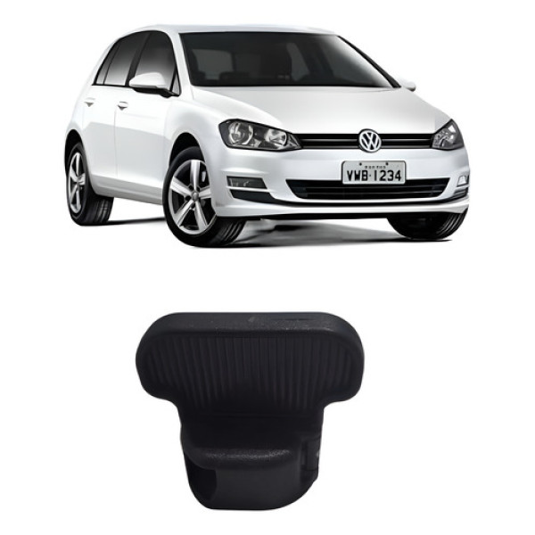 Puxador Soquete Lâmpada Farol Dianteiro Golf Original Vw Preto