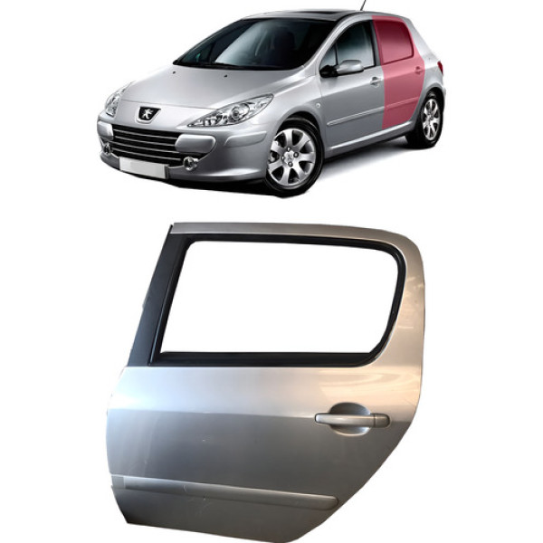 Porta Traseira Esquerda Peugeot 307 