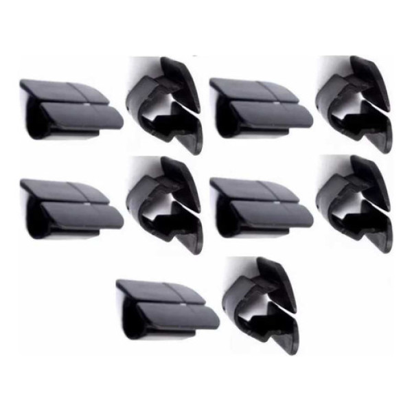 10 Grampo Da Manta Do Capô Fiat 500  Punto Palio Mobi