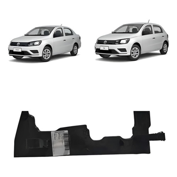Defletor De Ar Radiador Gol Voyage Original Vw 5u0820160a