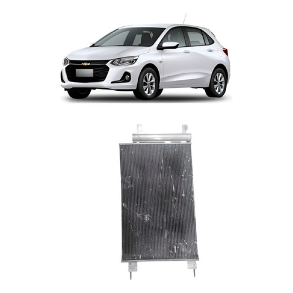 Condensador Ar Condicionado Onix Manual 2020 A 2023 Aspirado