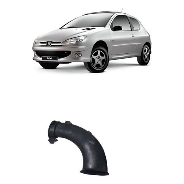 Duto Entrada Ar 9639791080 Peugeot 206 1.6 16v 0091 J