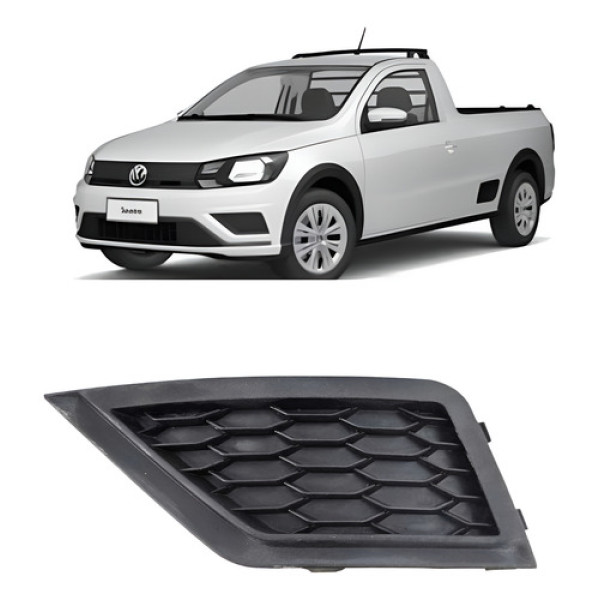 Moldura Farol De Milha  Esquerdo Saveiro 2019(usado)