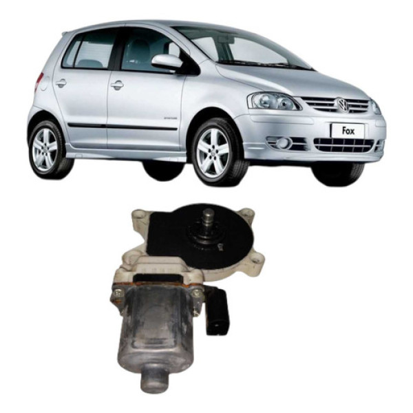 Motor Maquina Vidro Dianteira Esquerda Vw Fox 2006 A 2017