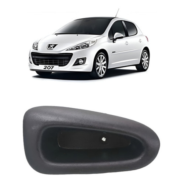Moldura Maçaneta Interna Dianteira Ld Peugeot 207 2011