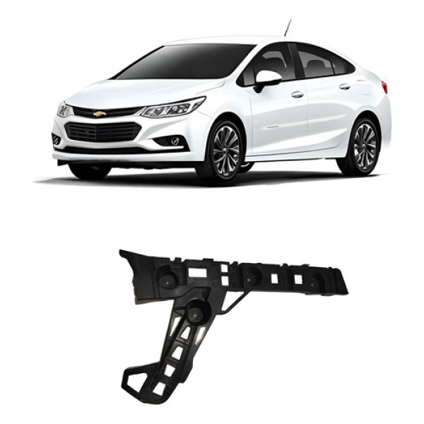 Guia Parachoque Traseiro Esquerdo Chevrolet Cruze 2017 Usado