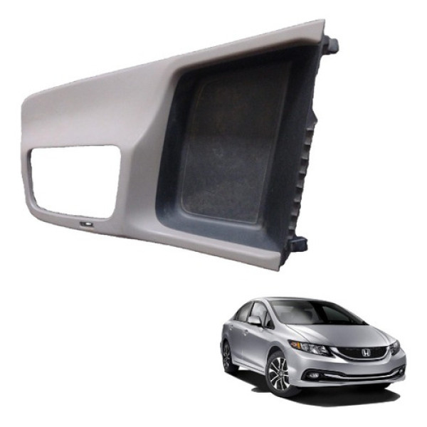 Moldura Console Central Honda Civic 2013/14 Usado