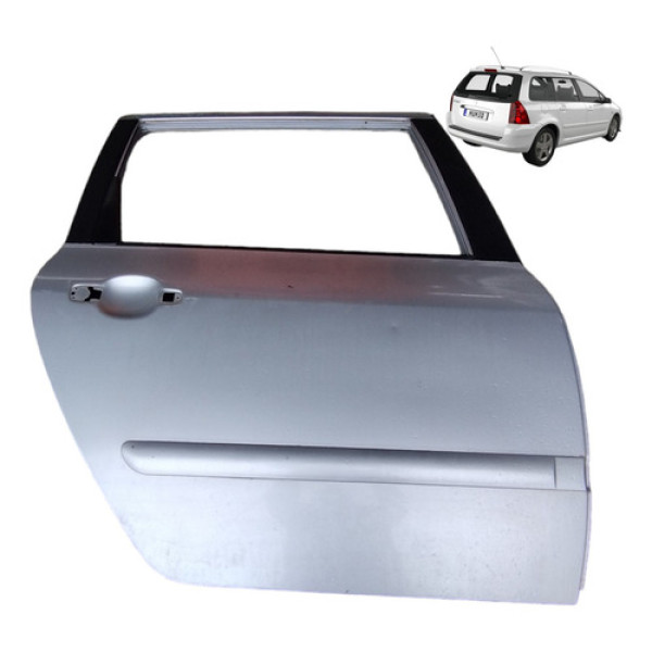 Porta Peugeot 307 Sw 2007 Traseira Carona Direita