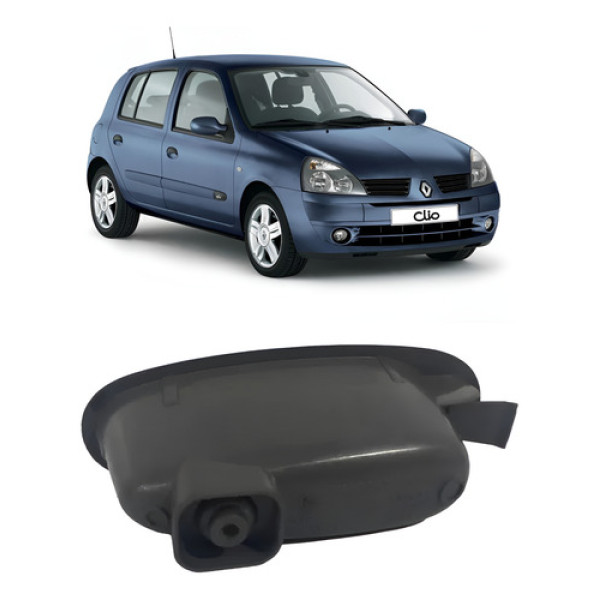 Moldura Puxador Interno Esquerdo Renault Clio 02/16