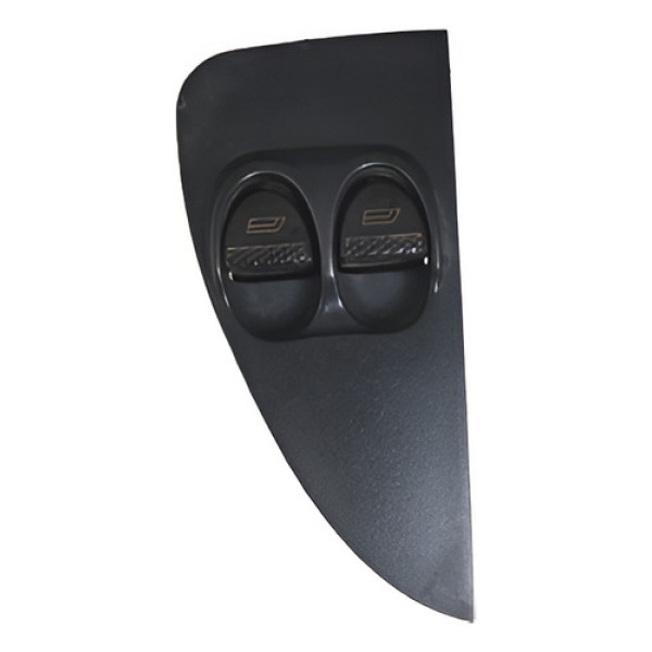 Tecla De Vidro Com Moldura Original Fiat Palio/strada