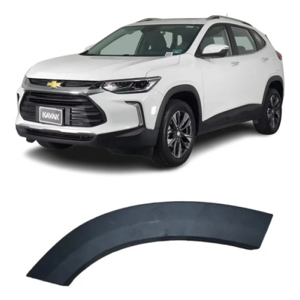 Friso Porta Gm Tracker Ltz 2024 2025 Traseira Direita Usado Preto