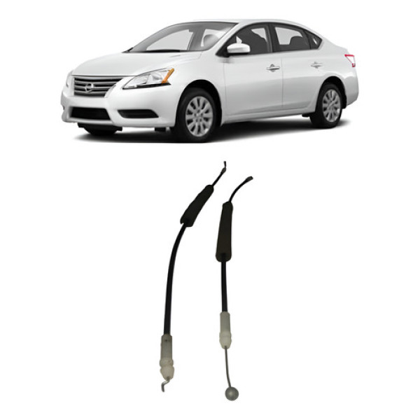 Cabo Fechadura Porta Traseira Direita Nissan Sentra 2015 (us