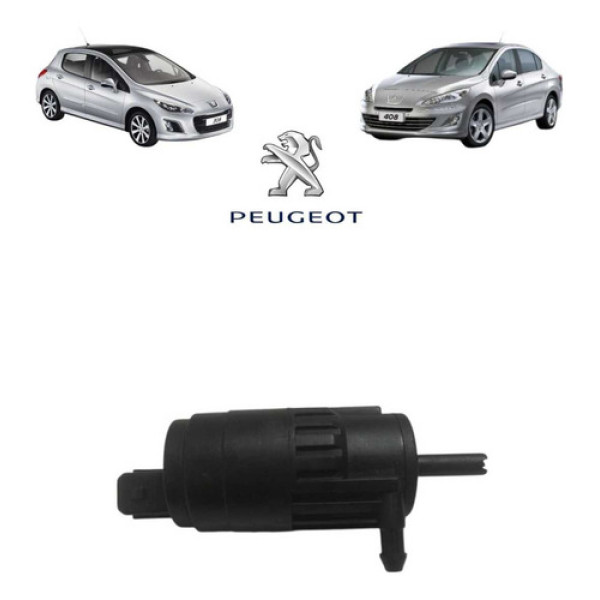 Bomba Motor Limpador Esguicho Parabrisa Peugeot 408 2012