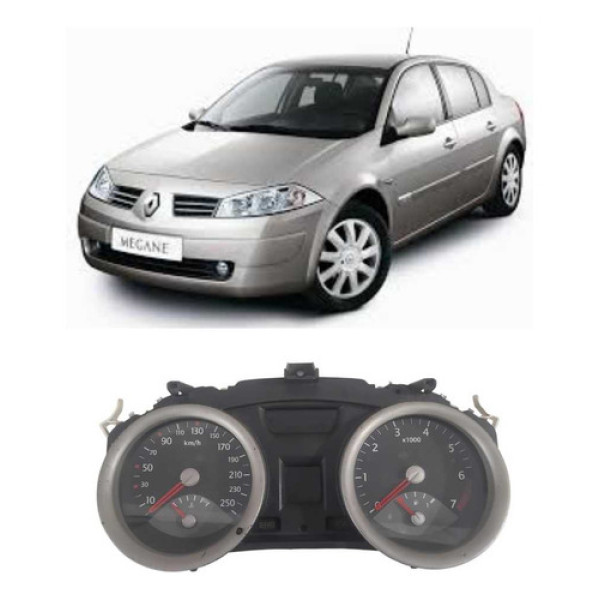 Painel Instrumentos Velocimetro Rpm Megane 2006 A 2012 Usado