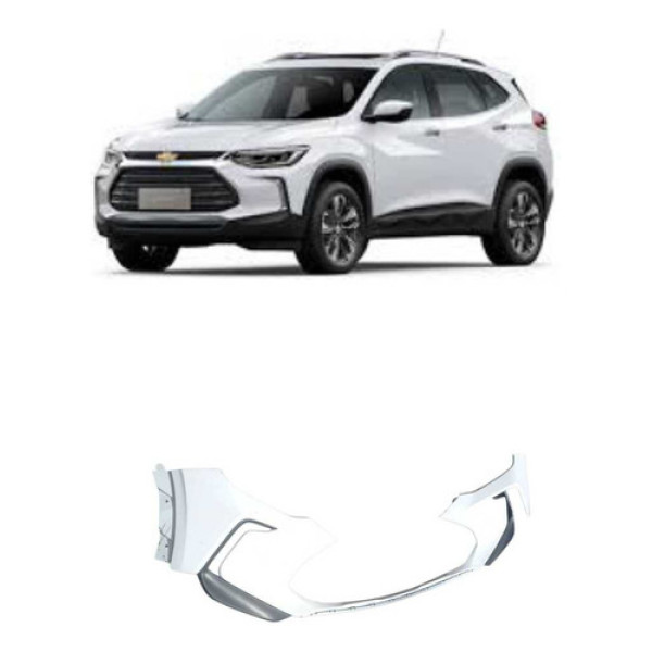 Parachoque Dianteiro Branco  Tracker 2020 / 2022 C/detalhe
