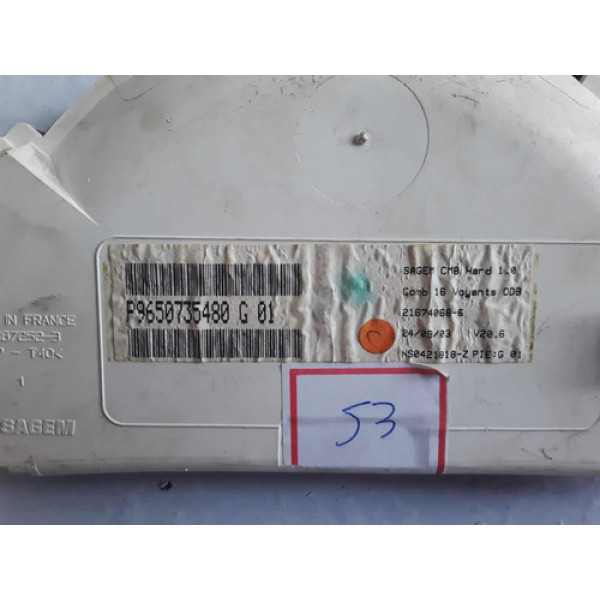 Painel De Instrumentos Citröen C3 06/08