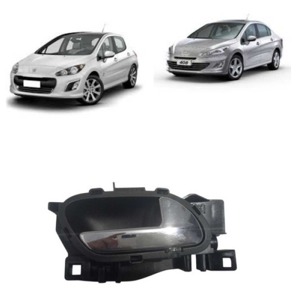 Maçaneta Traseira Direita Peugeot 308 408 2012 Original