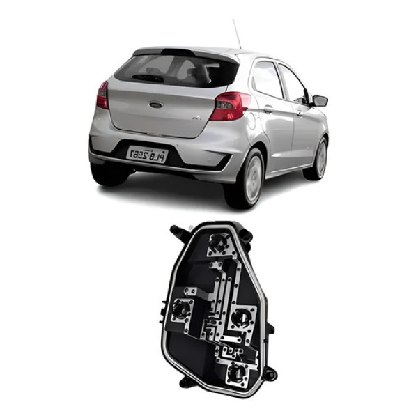 Circuito Soquete Lanterna Esquerdo Ford Ka Hatch 2015 A 2018