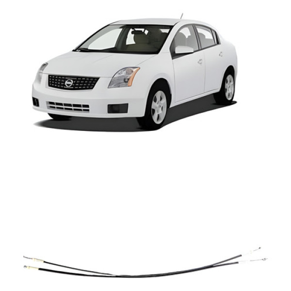 Cabo Fechadura Porta Dianteira Direita Sentra 2008