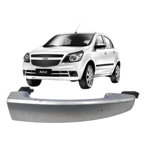 Maçaneta Porta  Dianteira Esquerda Gm Agile Montana 2013