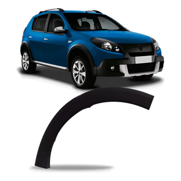 Moldura Paralama Dianteiro Direito Renault Sandero 2012/2014