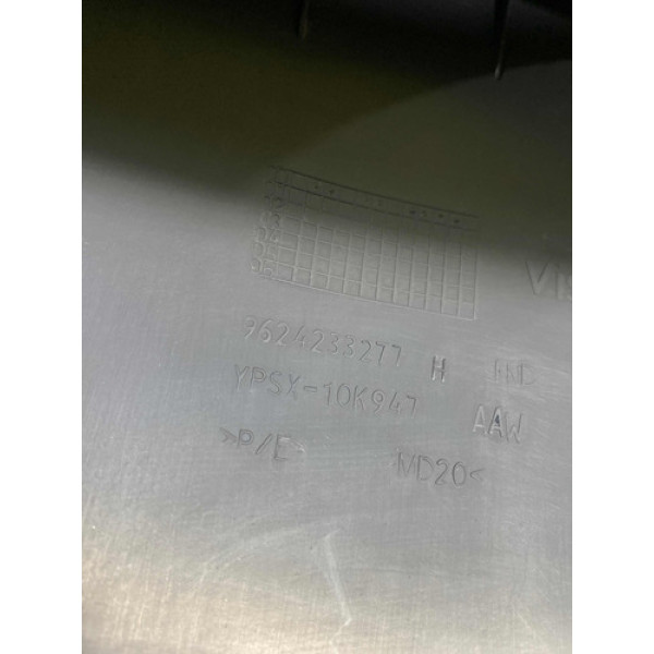 Moldura Painel Instrumentos Peugeot 206 Cinza