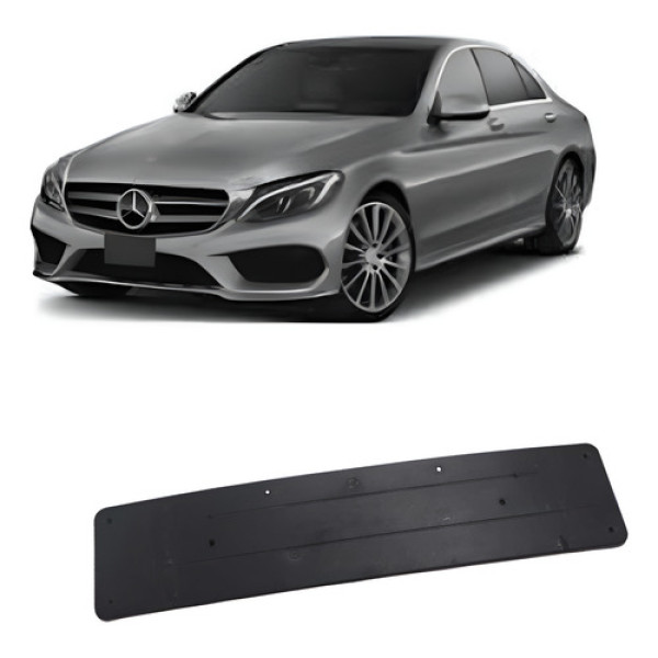 Moldura Do Suporte Da Placa De Mercedes-benz C 180(usado)