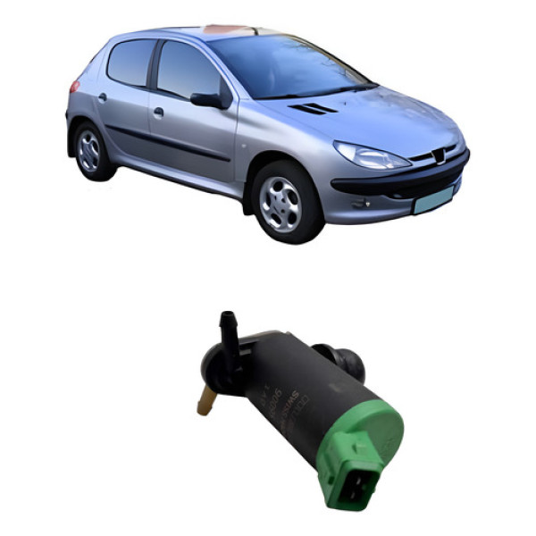  Bomba D\'água Para-brisa Limpador Peugeot 206