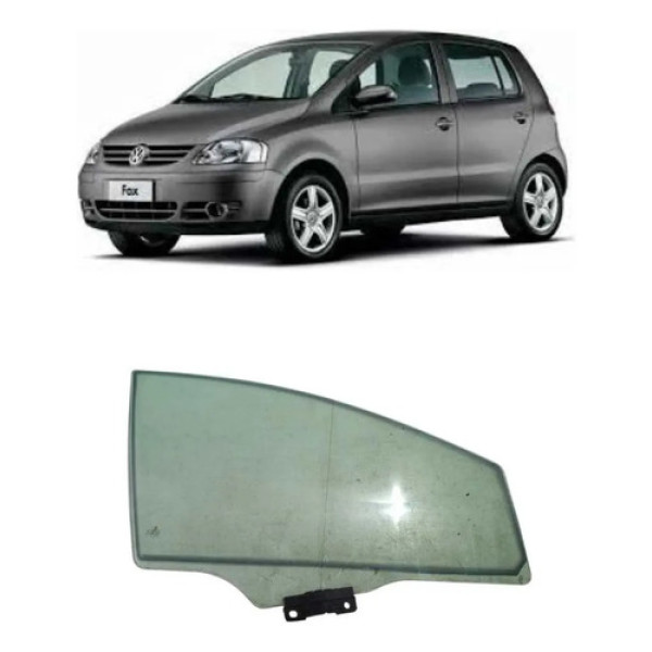 Vidro Porta Dianteira Direita Volkswagen Fox Crossfox 2006