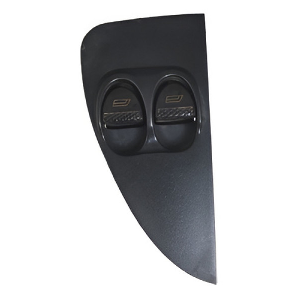 Tecla De Vidro Com Moldura Original Fiat Palio/strada