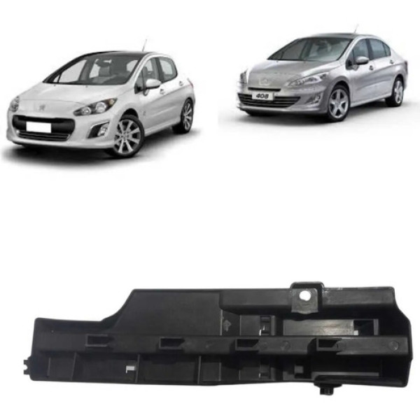  Suporte Soleira Traseira Direita Peugeot 408 2012 Original Preto