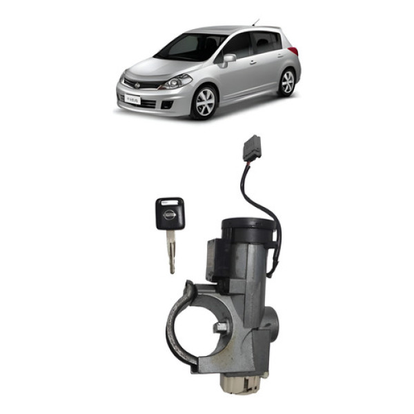 Comutador Ignição Nissan Tiida 2008 (usado)com Chave