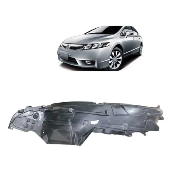 Parabarro Honda New Civic 07/11 Diant Lado Direito