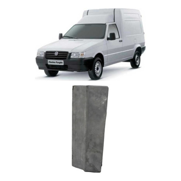 Moldura Parachoque Traseiro Fiorino 1999 A 2013 Lado Direito