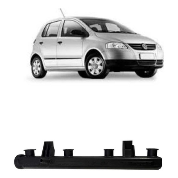 Flauta Dos Bicos Injetores Volkswagen Fox 1.6 2006 2007