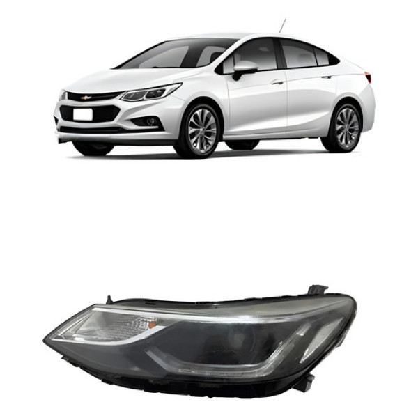 Farol Cruze 2017 2018 2019 2020 Esquerdo Led 42680777 Gm