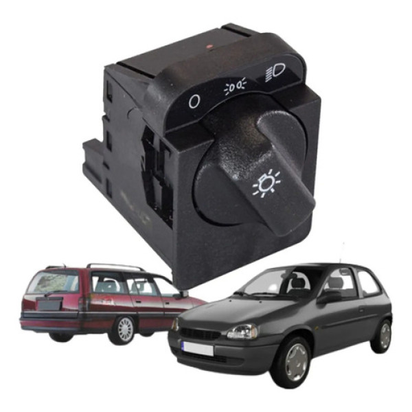 Interruptor Chave Farol Luz Corsa Ômega Suprema 10t S/reosta