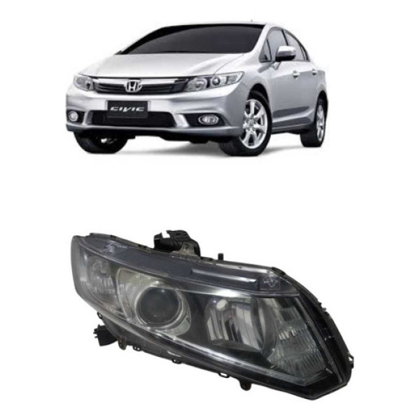 Farol Honda Civic Direito 12/16 Original(usado)detalhe