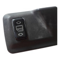 Moldura Com Botão Vidro T/d Mercedes E300 1988