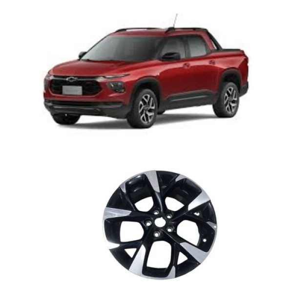 Roda Gm Nova Montana Rs 2024 2025 Original Aro 17 Preto