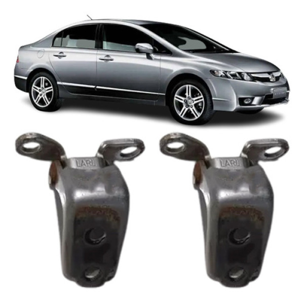 Par Dobradiça De Porta Civic 07 2009 2010 Dianteira Direita