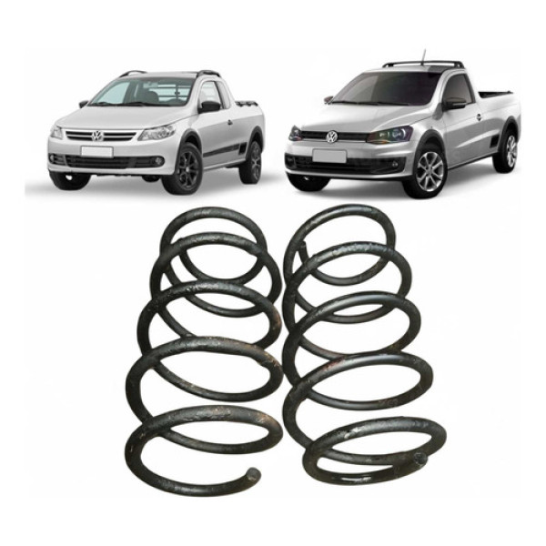 Molas Dianteiras Volkswagem Saveiro G5 G6 2010/2017 