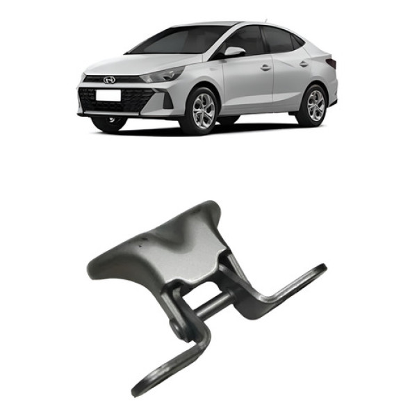 Dobradiça Inferior Diant. Direita Hyundai Hb20 Sedan 2023 #4