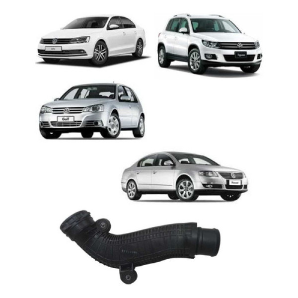 Duto Da Turbina Jetta Tiguan Golf Passat Fusca 2.0 Tsi Audi