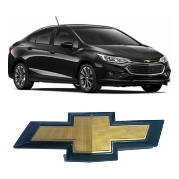 Emblema Gravata Dourada Da Grade Diant Cruze 20/23 *detalhes