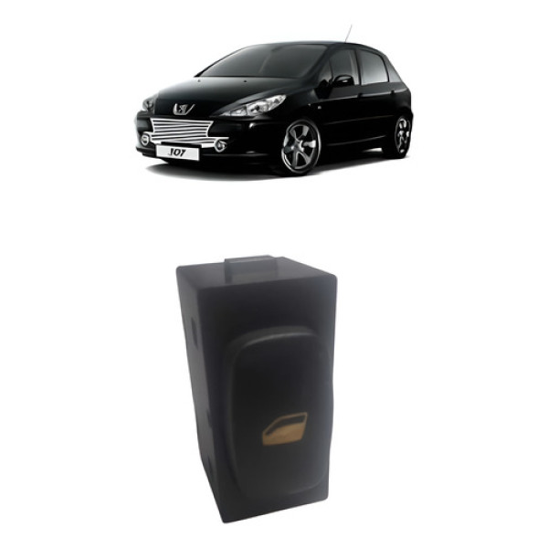 Botao Vidro Tras Peugeot 307 2008 A 2011