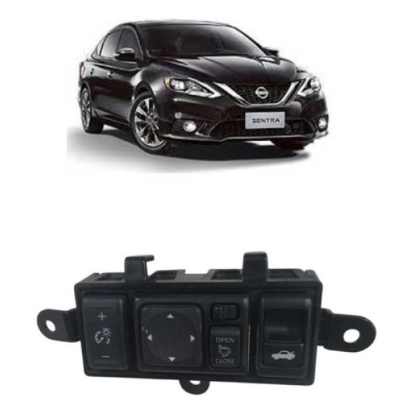 Botão Comando Retrovisor Abertura Porta Malas Nissan Sentra