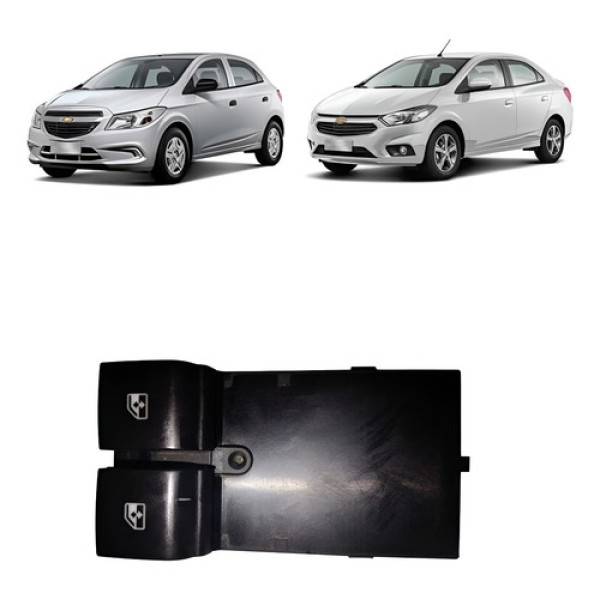 Interruptor Vidro Eletrico Duplo  Onix Prisma 2013 A 2015