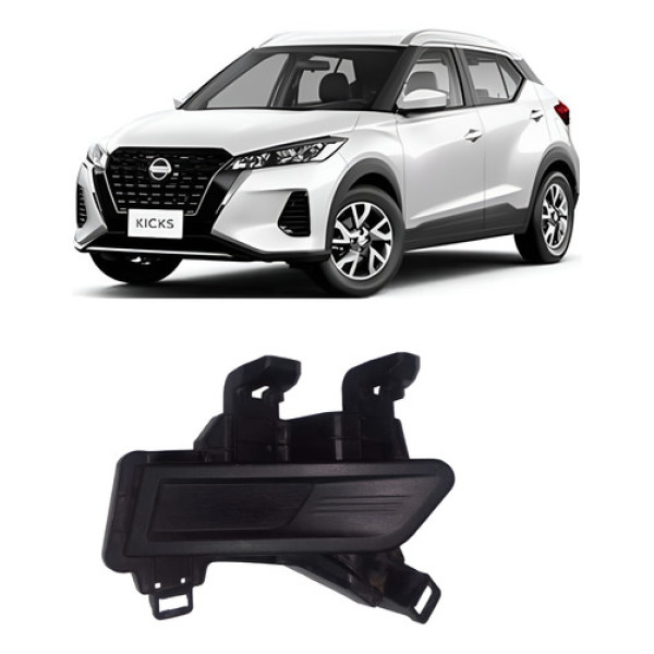 Moldura Farol De Milha Direito Nissan Kicks 16/21 Original