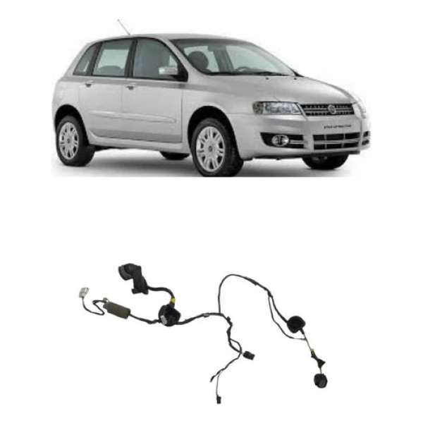 Chicote Porta Dianteiro Direito Fiat Stilo 51796128 (usado)